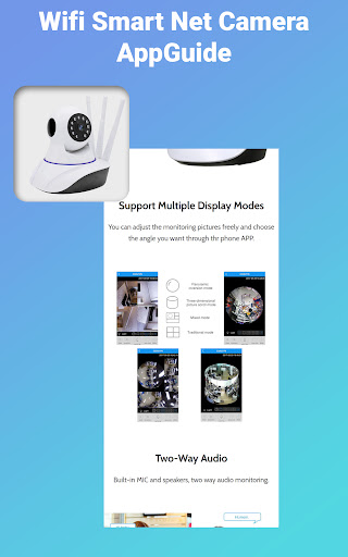 Wifi Smart Net Camera AppGuide