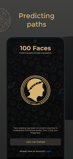 Android application Hundred Faces screenshort