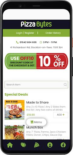 Pizza Bytes Screen 2