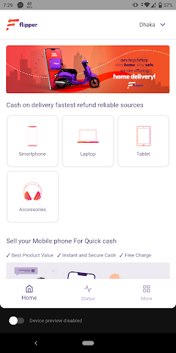 Android application Flipper Business screenshort