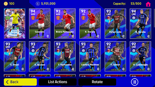 eFootball PES 2022 v7.5.1 MOD APK OBB (Unlimited Money/Coins) Gallery 8