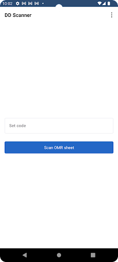 Android application DD Scanner screenshort
