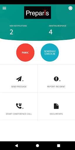 Android application Preparis screenshort