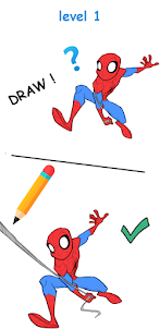 Draw One Part DOP puzzle game