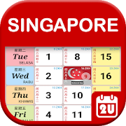 Singapore Calendar - Holiday & Notes Calendar 2021