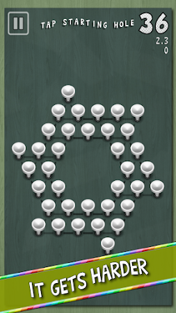 Game screenshot Triangular Peg Solitaire apk download