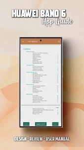 Huawei Band 6 App Guide