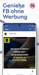 Maki: Facebook und Messenger in einer tollen App Bildschirmfoto