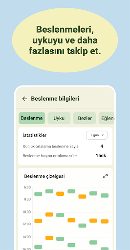 Bebek takip programı Android Uygulaması Ekran Görüntüsü 2