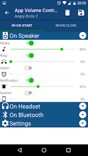 App Volume Control Pro Captura de tela