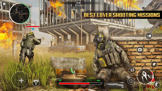 Captura de Pantalla 3 Juego de Guerra en equipo: FPS android