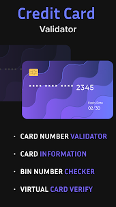 Credit Card Validator Checker