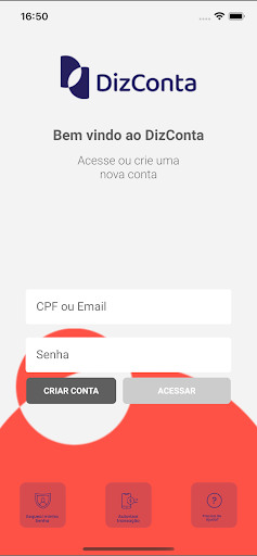 Android application DizConta screenshort