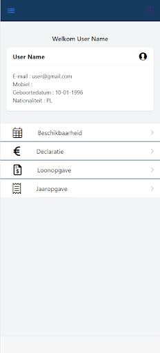 Android application Flexmaster app screenshort