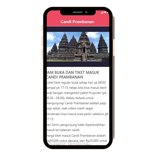 Info Wisata jogja Screen 3
