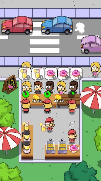 Idle Food Bar: Tycoon Games 1.23.02 APK + Mod (Unlimited money) untuk android