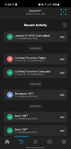 Titan Wallet Screen 2