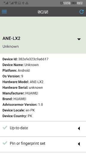 Advisor Armor Cybersecurity Screen 3