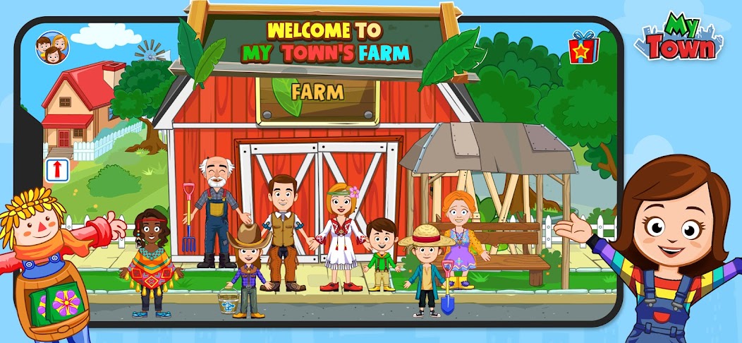 My Town : Ферма 7.00.13 APK + Мод (Unlimited money) за Android