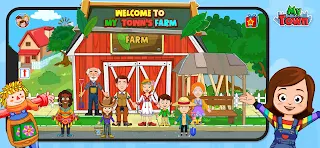 My Town Farm Animal game - Screenshot 1