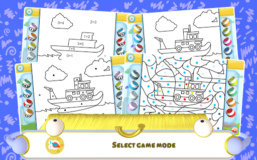 Screenshot of Color by Numbers - Cars