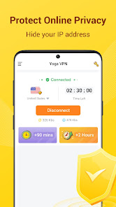 Yoga VPN APK v7.0.206 MOD (Premium, Unlimited Credits) Gallery 4