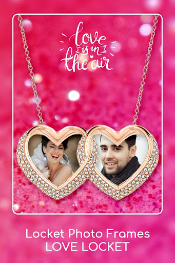 Android application Locket Photo Frame LOVE LOCKET screenshort