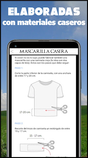 Crea tu mascarilla casera Screen 3