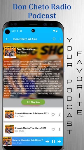 Don Cheto Radio Podcast Screen 2