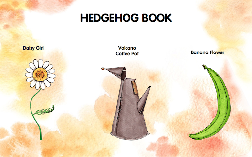 Hedgehog Book Screen 3