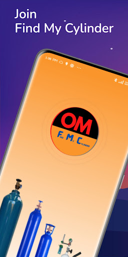 Android application Find My Cylinder screenshort