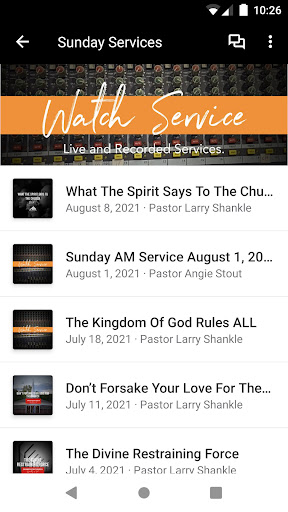 Grandview Church Screen 2