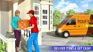 Delivery Pizza Boy Transport