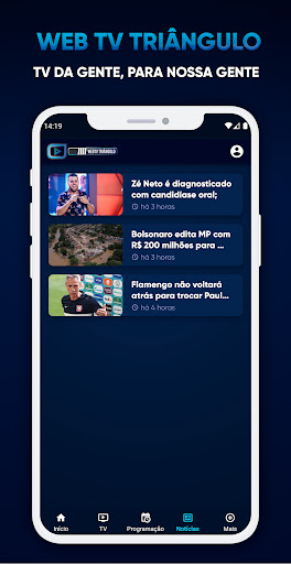 Web TV Triângulo Screen 3
