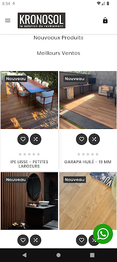 Android application KRONOSOL screenshort