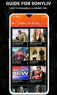 SonyLiv  Live TV Shows & Movies Guide Apk app for Android 3