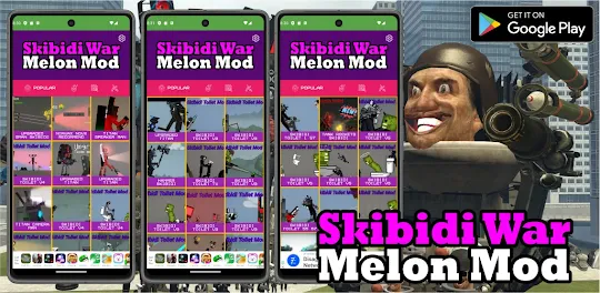 Skibidi War Monster Melon Mod