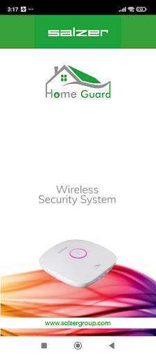 Android application Salzer Home Guard screenshort