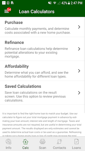 Android application The Money Store screenshort