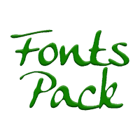 Fonts for FlipFont #18