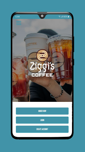 Android application Ziggi's Coffee screenshort