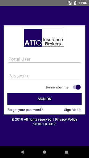 Android application Atto & Associates Online screenshort