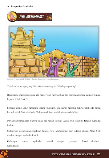 Fikih MI Kelas 1 KSKK 2020