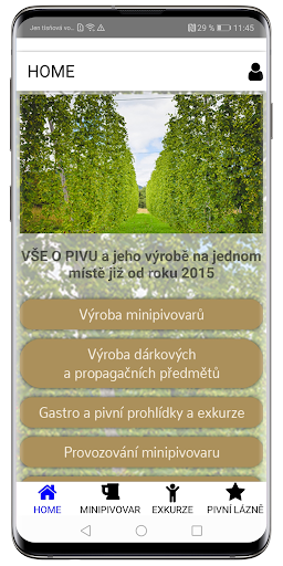 Android application Czech Beerland screenshort