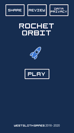 Android application Rocket Orbit - Planet Hop Game screenshort
