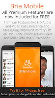 Bria Mobile: VoIP Business Communication Softphone  6.4.2  poster 0