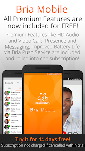 Bria Mobile: APK MOD del softphone VoIP (pro sbloccato) 1