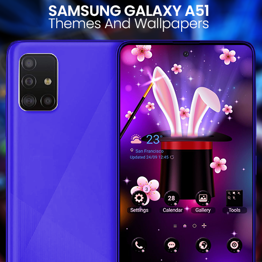 Themes for Samsung Galaxy A51: Với Themes for Samsung Galaxy A51, bạn sẽ có cơ hội trở thành một nhà thiết kế thực sự cho chiếc điện thoại của mình. Tự do sáng tạo và tùy chỉnh một cách dễ dàng, bạn sẽ nhận được rất nhiều thiết kế độc đáo và đẹp mắt để tạo nên một phong cách riêng cho mình.