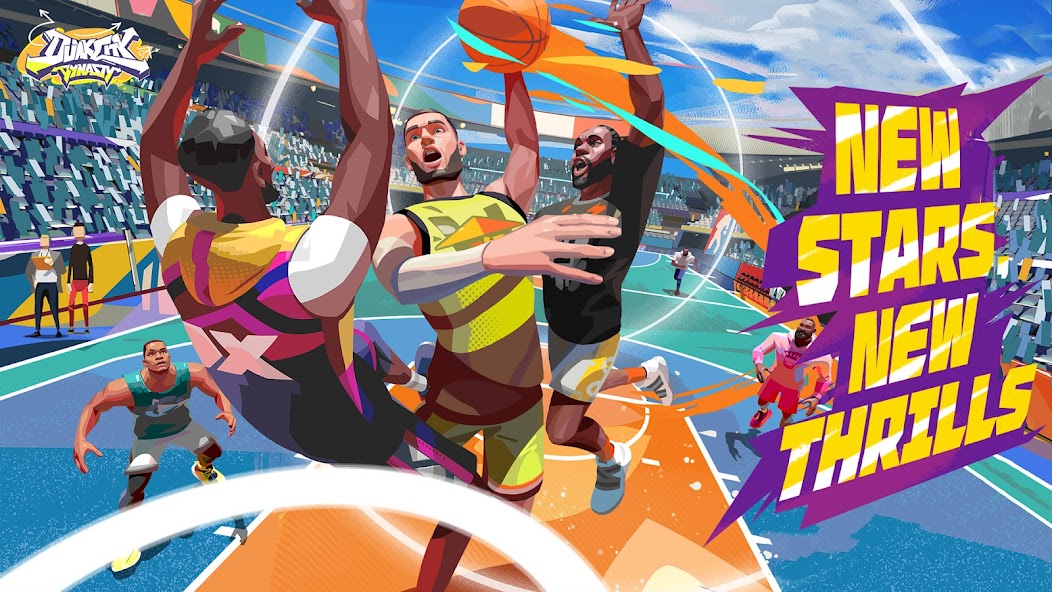 Dunk City Dynasty 1.0.172718 APK + Мод (Unlimited money) за Android