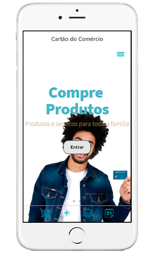 Android application Cartão do Comércio screenshort